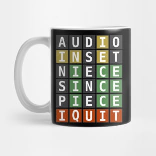 I Quit Wordle Mug